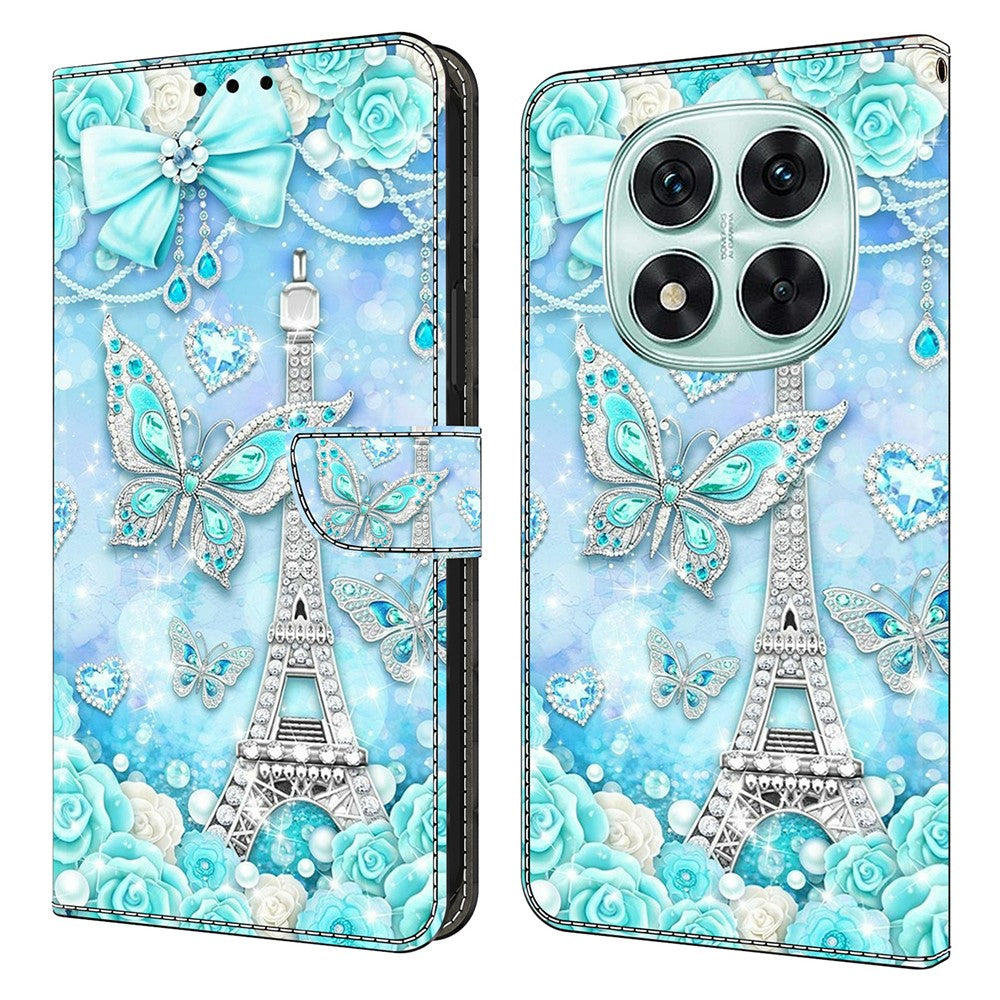For Xiaomi Redmi Note 14 Pro 5G Wallet Case Pattern Printing Stand Leather Flip Phone Cover