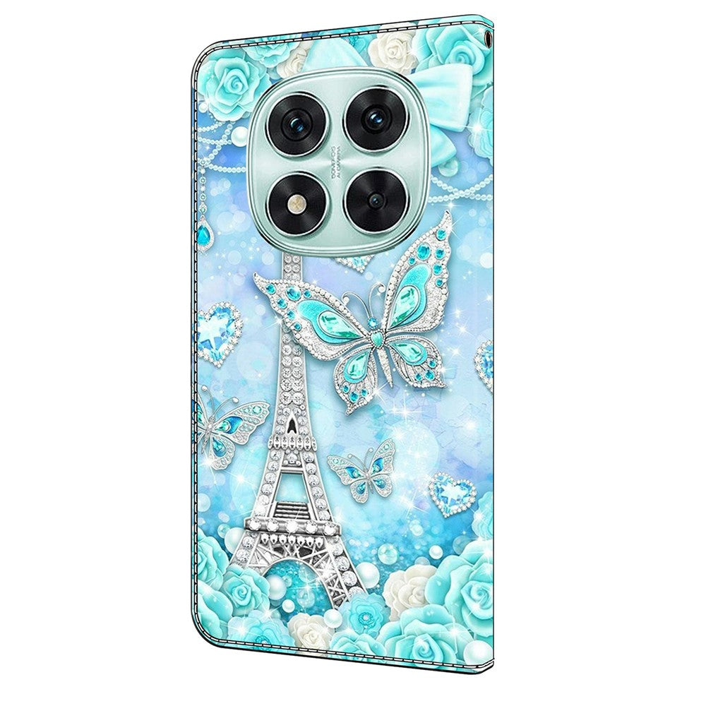 For Xiaomi Redmi Note 14 Pro 5G Wallet Case Pattern Printing Stand Leather Flip Phone Cover