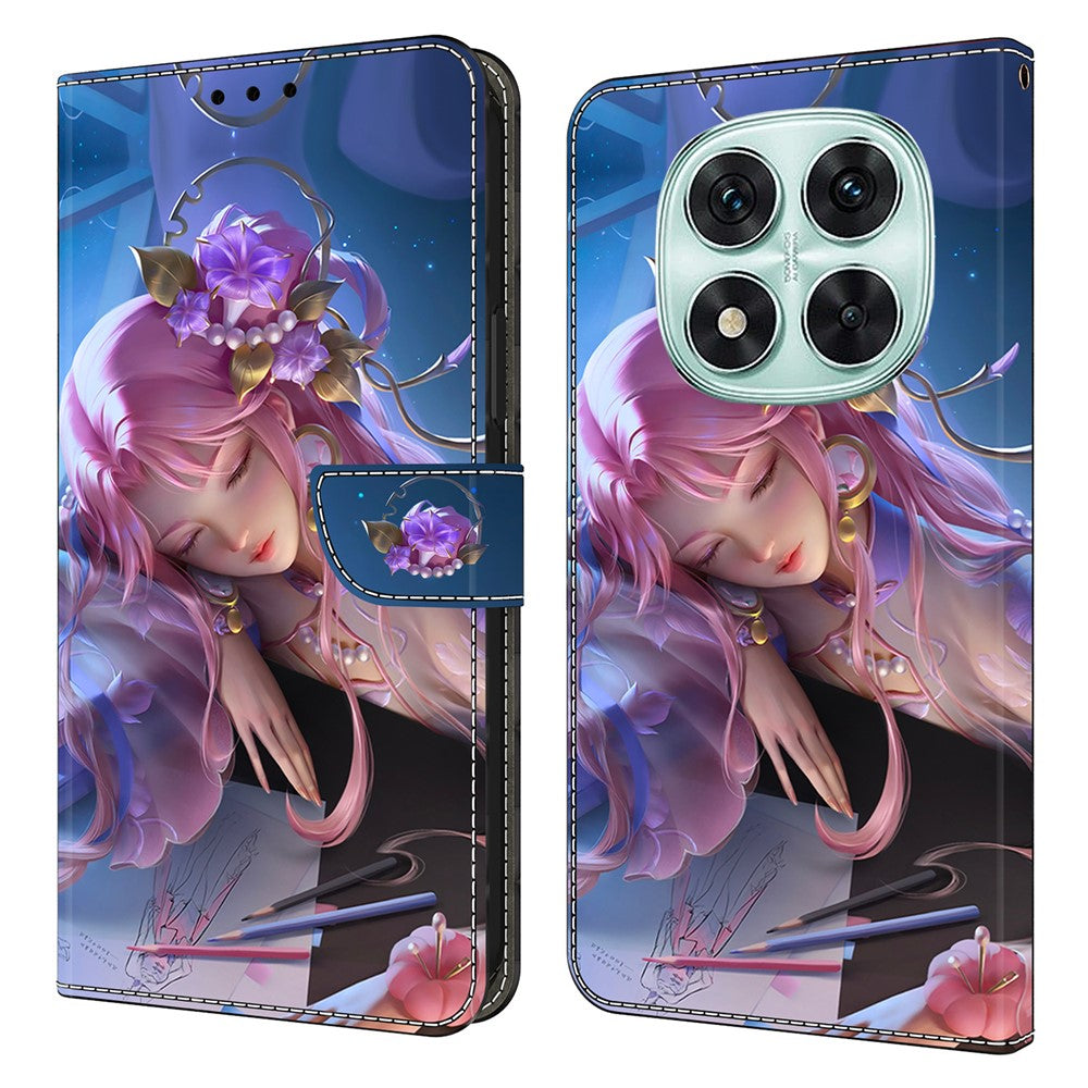 For Xiaomi Redmi Note 14 Pro+ 5G Wallet Case Pattern Printing Stand Leather Flip Phone Cover