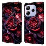 For Xiaomi Redmi Note 14 4G (164.84mm) Wallet Case Pattern Printing Stand Leather Flip Phone Cover