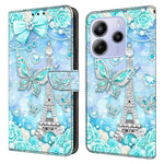 For Xiaomi Redmi Note 14 4G (164.84mm) Wallet Case Pattern Printing Stand Leather Flip Phone Cover