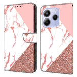 For Xiaomi Redmi Note 14 4G (164.84mm) Wallet Case Pattern Printing Stand Leather Flip Phone Cover