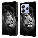 For Xiaomi Redmi Note 14 4G (164.84mm) Wallet Case Pattern Printing Stand Leather Flip Phone Cover