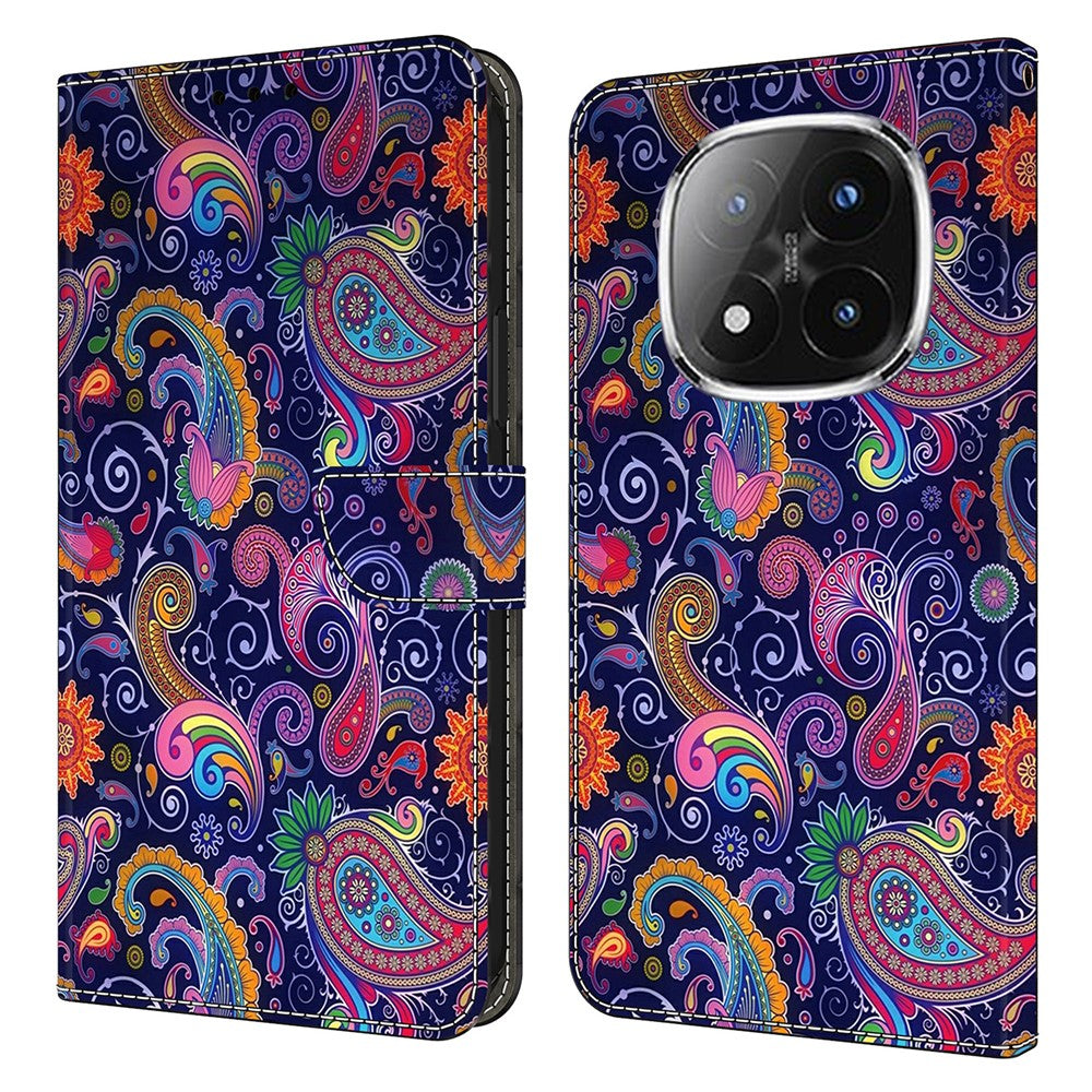 For Xiaomi Redmi Note 14 Pro 4G Wallet Case Pattern Printing Stand Leather Flip Phone Cover