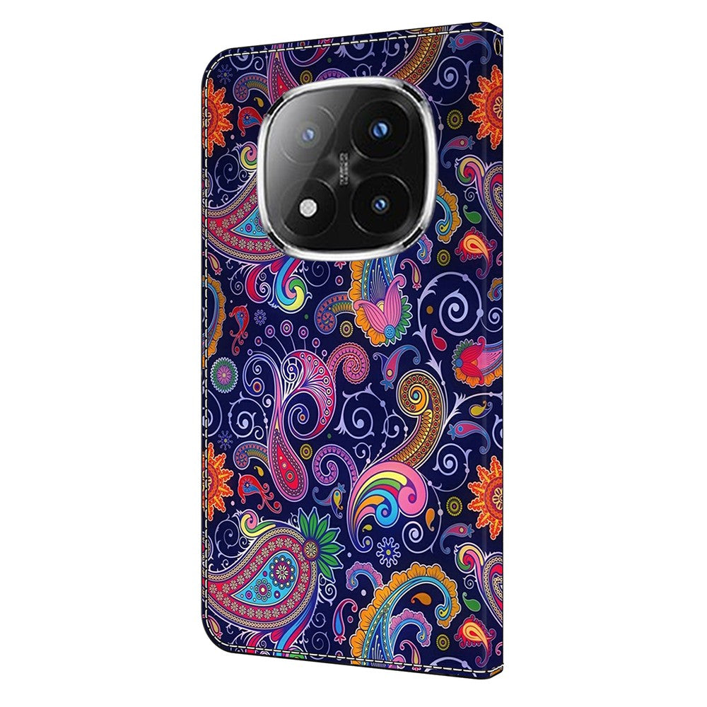 For Xiaomi Redmi Note 14 Pro 4G Wallet Case Pattern Printing Stand Leather Flip Phone Cover