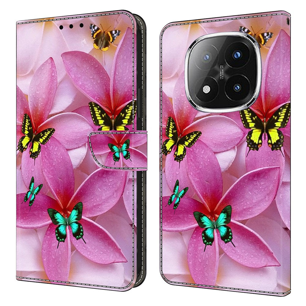 For Xiaomi Redmi Note 14 Pro 4G Wallet Case Pattern Printing Stand Leather Flip Phone Cover