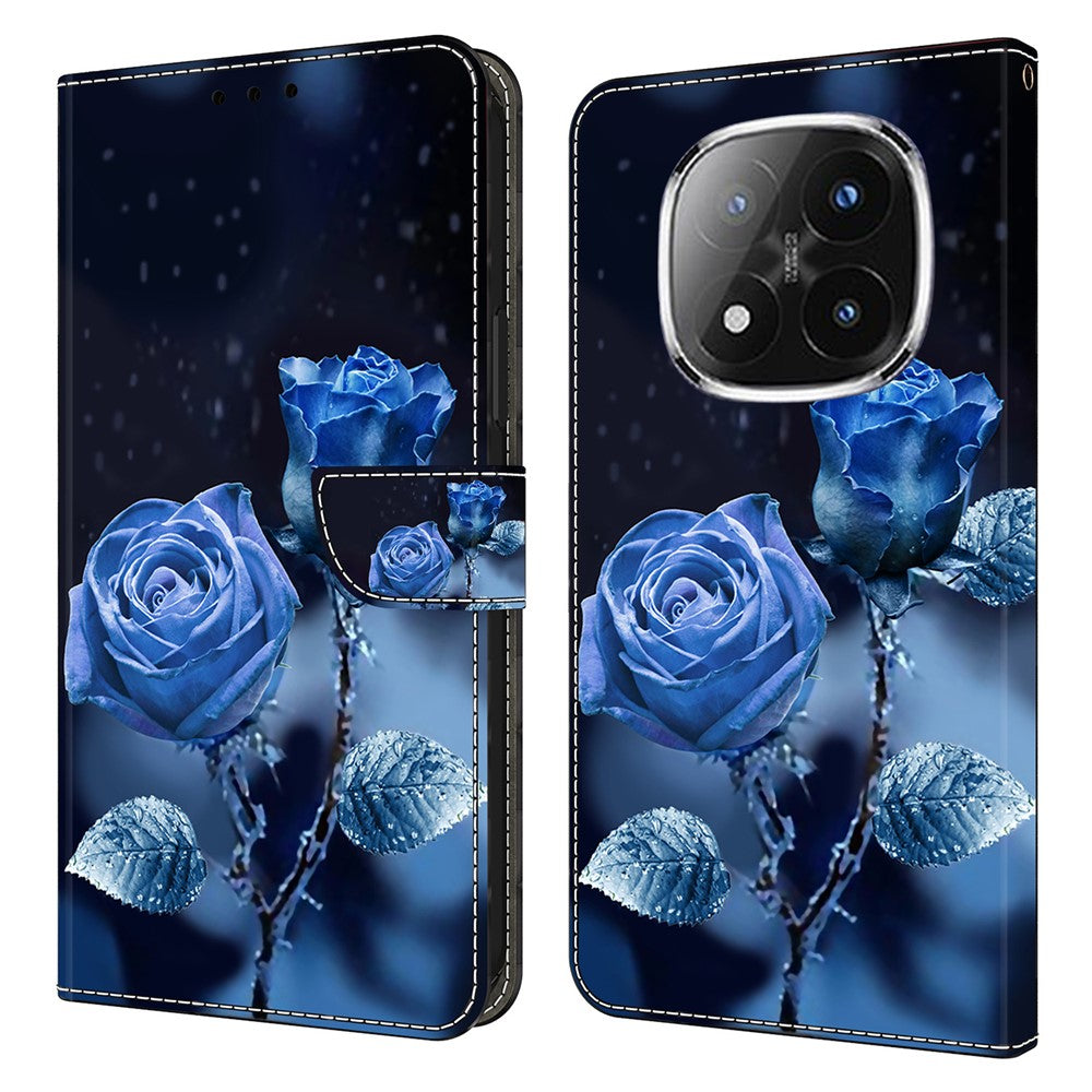 For Xiaomi Redmi Note 14 Pro 4G Wallet Case Pattern Printing Stand Leather Flip Phone Cover