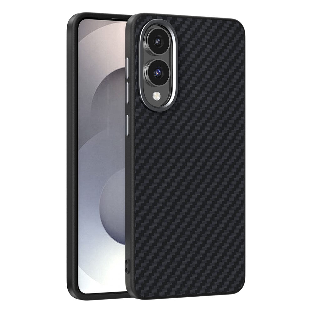 ABEEL For Samsung Galaxy S25 Edge Magnetic Case Carbon Fiber Texture Back Cover
