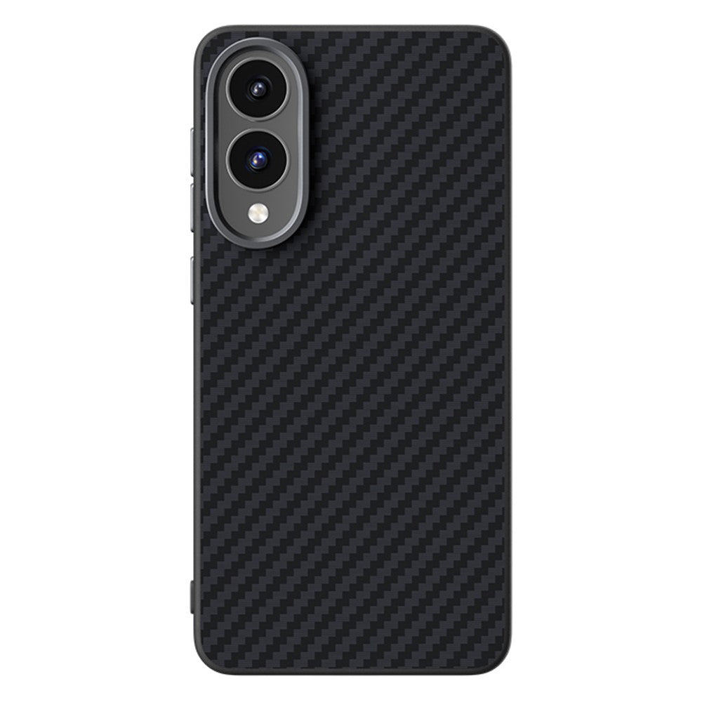 ABEEL For Samsung Galaxy S25 Edge Magnetic Case Carbon Fiber Texture Back Cover