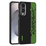 ABEEL For Samsung Galaxy S25 Edge Magnetic Case Micro-Embossing 6D Printed PC TPU Aluminum Alloy Leather Phone Cover