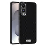ABEEL For Samsung Galaxy S25 Edge Magnetic Case Printed PC TPU Aluminum Alloy Leather Phone Cover