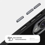 ABEEL For Samsung Galaxy S25 Edge Magnetic Case Printed PC TPU Aluminum Alloy Leather Phone Cover