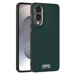 ABEEL For Samsung Galaxy S25 Edge Magnetic Case Printed PC TPU Aluminum Alloy Leather Phone Cover