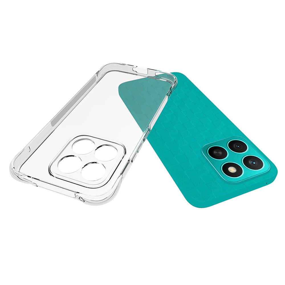 For Honor X8c 4G TPU Phone Case Non Slip Transparent Mobile Phone Cover
