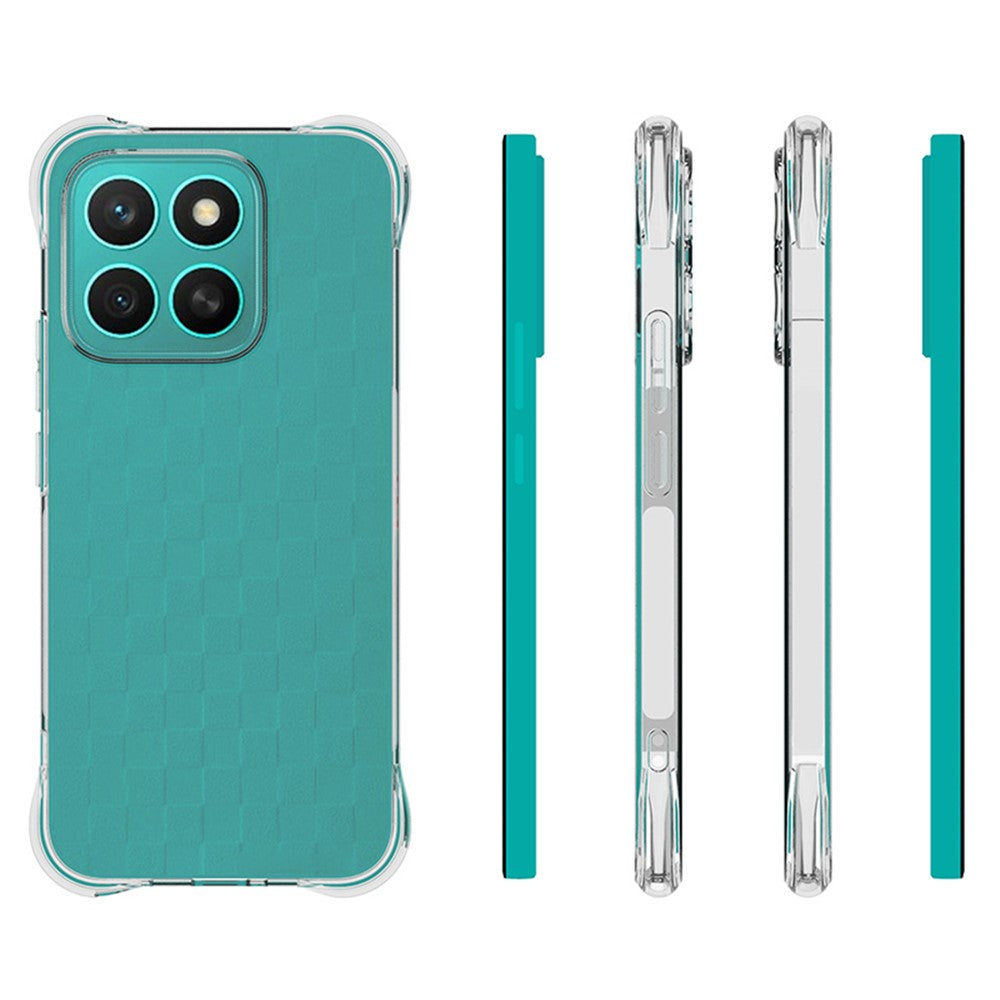 For Honor X8c 4G TPU Phone Case Non Slip Transparent Mobile Phone Cover