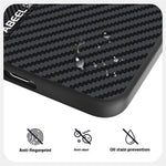 ABEEL For Samsung Galaxy S25 Edge Magnetic Case PC + TPU + Aluminum Alloy + PU Leather Slim Phone Back Cover