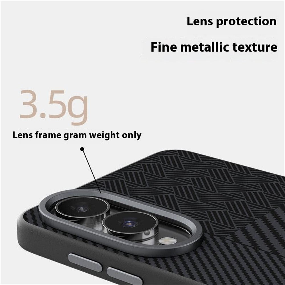 ABEEL For Samsung Galaxy S25 Edge Magnetic Case PC + TPU + Aluminum Alloy + PU Leather Slim Phone Back Cover