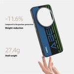 ABEEL For Xiaomi 15 Ultra Magnetic Case Micro-Embossing 6D Printed PC TPU Aluminum Alloy Leather Phone Cover