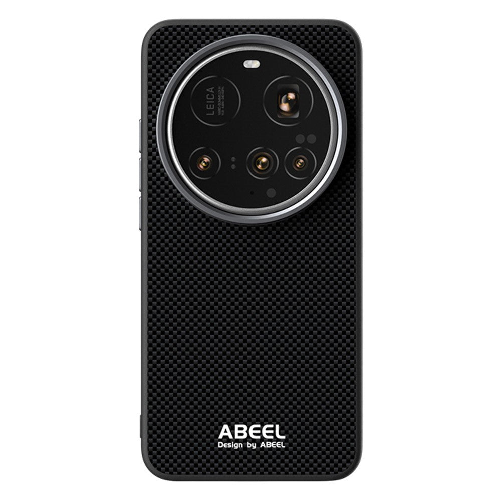 ABEEL For Xiaomi 15 Ultra Magnetic Case Printed PC TPU Aluminum Alloy Leather Phone Cover