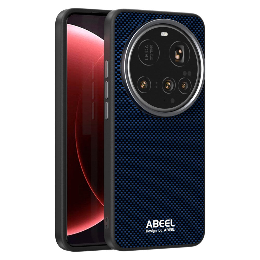 ABEEL For Xiaomi 15 Ultra Magnetic Case Printed PC TPU Aluminum Alloy Leather Phone Cover