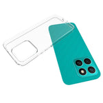 Til Honor X8c 4G Klart Telefoncover Vandmærkebestandigt TPU Bagcover