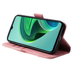 BETOPNICE 001 För Xiaomi Redmi Note 11E 5G / 10 5G / 10 Prime+ 5G Präglade sömmar PU-läder Stoppsäkert mobilskal Flip Stand Plånboksfodral med rem