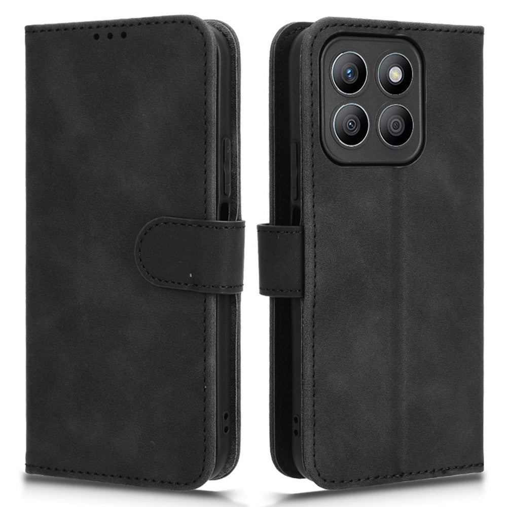 Til Honor X8c 4G Læder Cover Skin Feel Anti Drop Wallet Flip Telefoncover