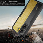 For Xiaomi Poco X7 Pro 5G / Redmi Turbo 4 5G Case Acrylic + TPU Clear Phone Cover with PET Screen Film