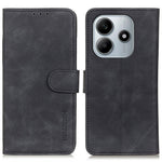 KHAZNEH For Xiaomi Redmi Note 14 4G (164.84mm) Case PU Leather Retro Texture Phone Cover