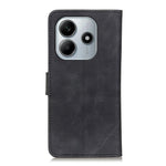 KHAZNEH For Xiaomi Redmi Note 14 4G (164.84mm) Case PU Leather Retro Texture Phone Cover