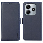 ABEEL For Xiaomi Redmi Note 14 4G (164.84mm) Case Litchi Texture Leather RFID Blocking Phone Cover