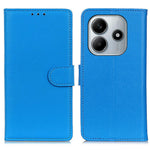 For Xiaomi Redmi Note 14 4G (164.84mm) Wallet Case PU Leather Phone Cover Litchi Texture