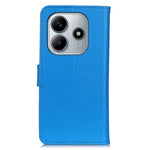 For Xiaomi Redmi Note 14 4G (164.84mm) Wallet Case PU Leather Phone Cover Litchi Texture