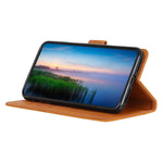 For Xiaomi Redmi Note 14 4G (164.84mm) Case Cowhide Texture Leather Wallet Stand Phone Cover