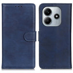 For Xiaomi Redmi Note 14 4G (164.84mm) Case Cowhide Texture Leather Wallet Stand Phone Cover