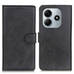 For Xiaomi Redmi Note 14 4G (164.84mm) Case Cowhide Texture Leather Wallet Stand Phone Cover