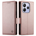 For Xiaomi Redmi Note 14 4G (164.84mm) Stand Case PU Leather Wallet Phone Cover