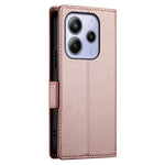 For Xiaomi Redmi Note 14 4G (164.84mm) Stand Case PU Leather Wallet Phone Cover