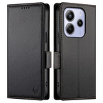 For Xiaomi Redmi Note 14 4G (164.84mm) Stand Case PU Leather Wallet Phone Cover