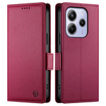 For Xiaomi Redmi Note 14 4G (164.84mm) Stand Case PU Leather Wallet Phone Cover