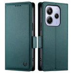 For Xiaomi Redmi Note 14 4G (164.84mm) Stand Case PU Leather Wallet Phone Cover