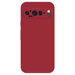 Til Google Pixel 9 Pro TPU-cover med lige kant og beskyttelse til telefonen