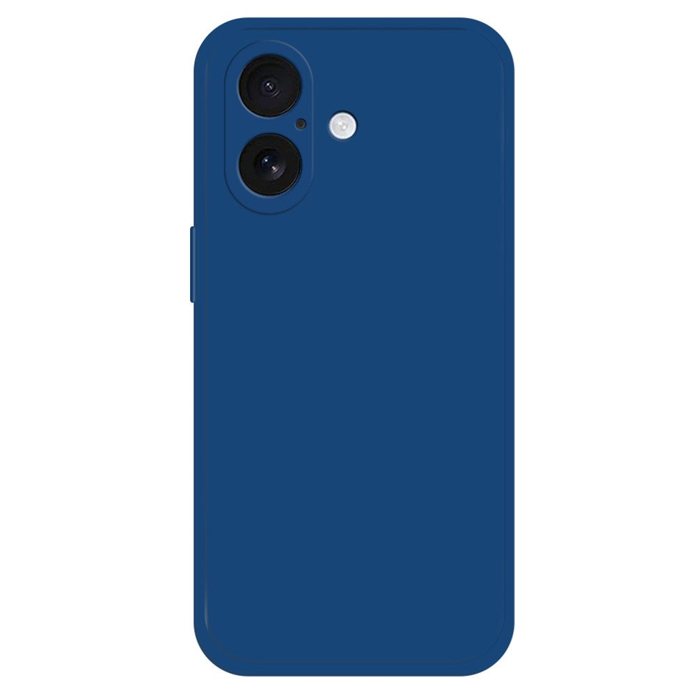 For iPhone 16 TPU Case Straight Edge Protection Phone Cover