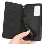 Drop-proof Phone Case For Xiaomi 12T 5G / Redmi K50 Ultra 5G / 12T Pro 5G, Magnetic Auto Closing Protective Shell Wallet Stand Imprinted Rhombus Pattern PU Leather Phone Cover