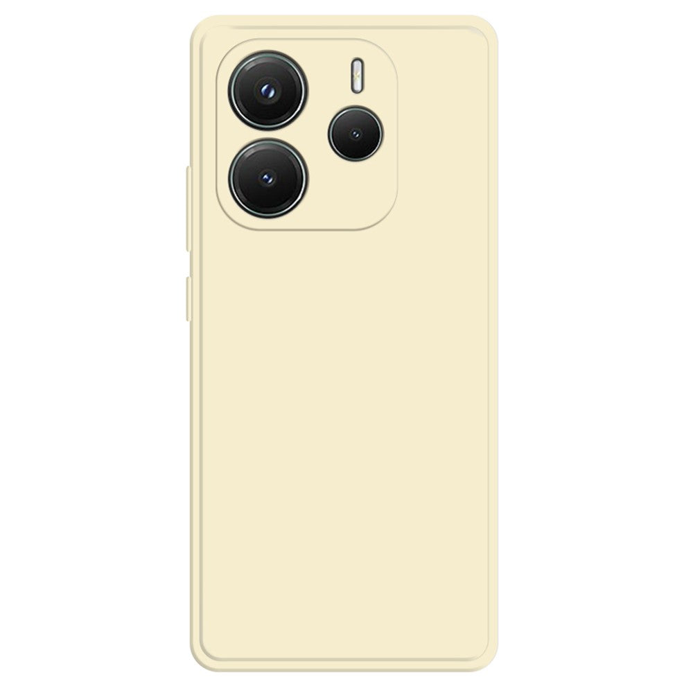For Xiaomi Redmi Note 14 5G TPU Case Straight Edge Protection Phone Cover