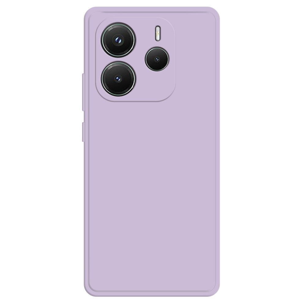 For Xiaomi Redmi Note 14 5G TPU Case Straight Edge Protection Phone Cover