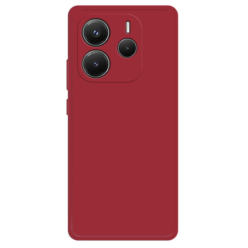 For Xiaomi Redmi Note 14 5G TPU Case Straight Edge Protection Phone Cover