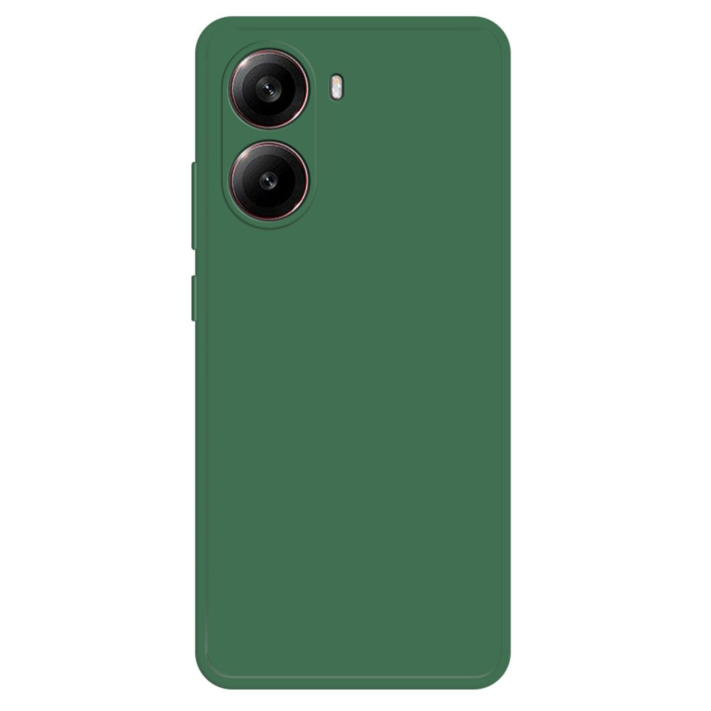 Xiaomi Poco X7 Pro 5G / Redmi Turbo 4 5G TPU-skal med rak kant och skydd, mobilskydd