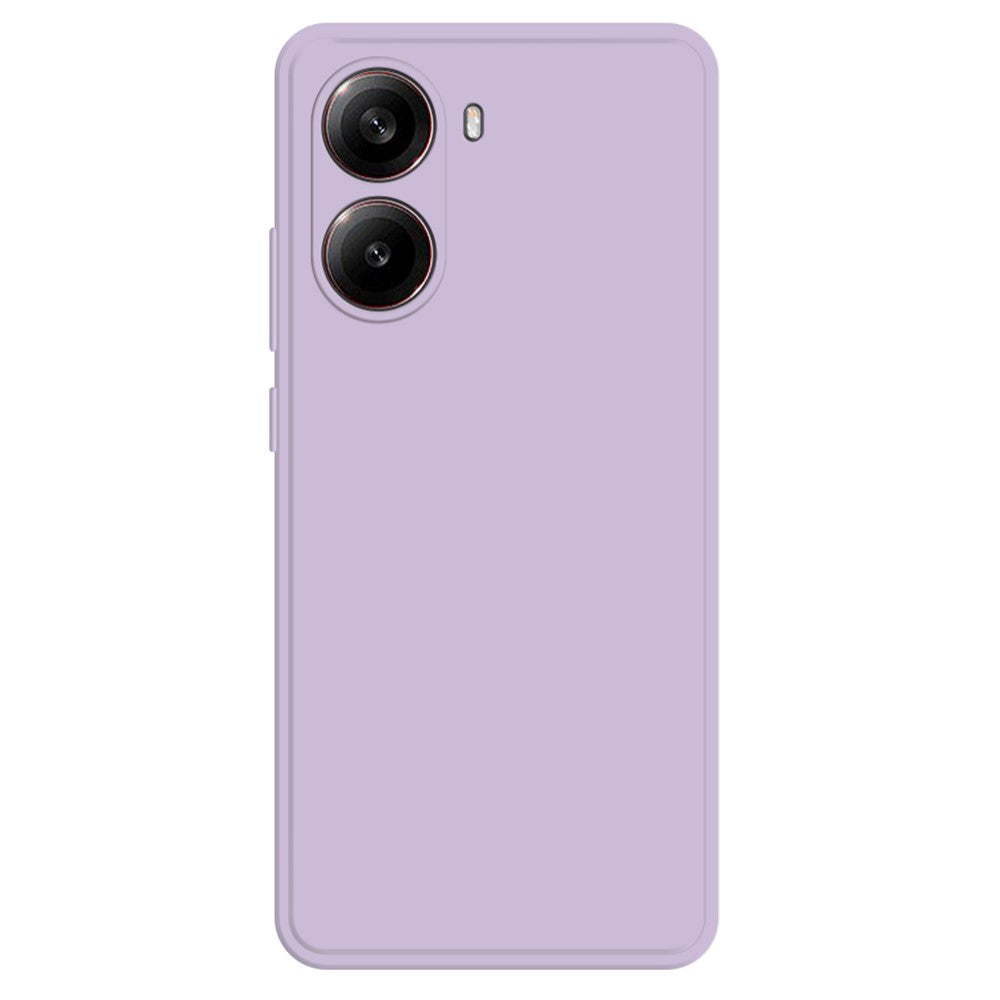 Xiaomi Poco X7 Pro 5G / Redmi Turbo 4 5G TPU-skal med rak kant och skydd, mobilskydd