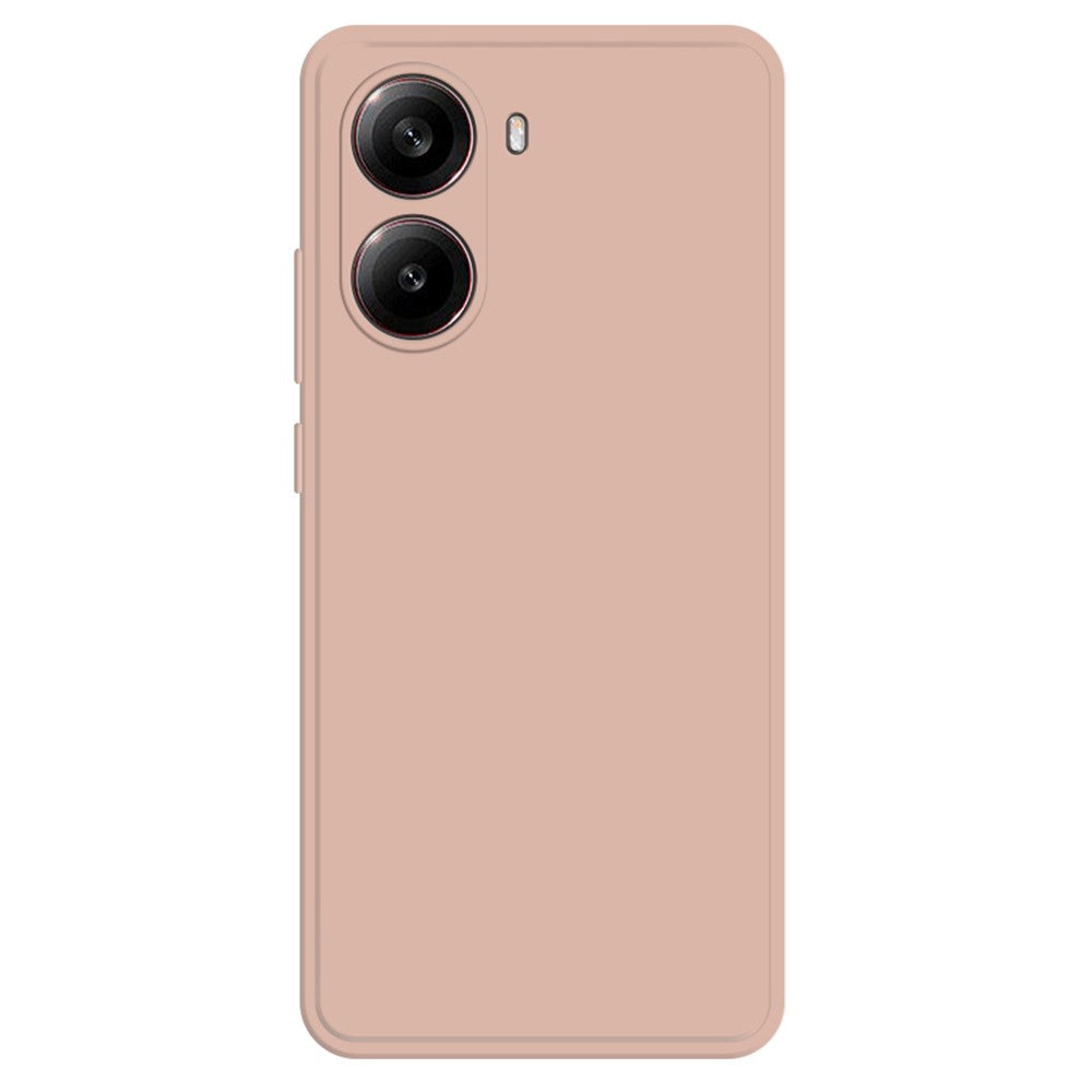 Xiaomi Poco X7 Pro 5G / Redmi Turbo 4 5G TPU-skal med rak kant och skydd, mobilskydd